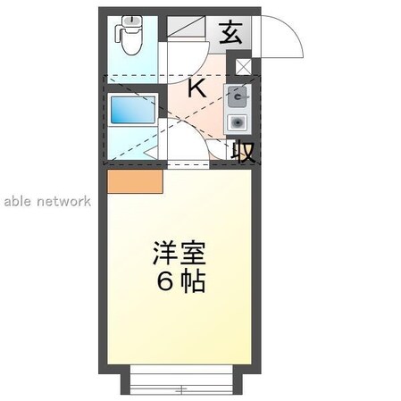 ブルースクエアの物件間取画像